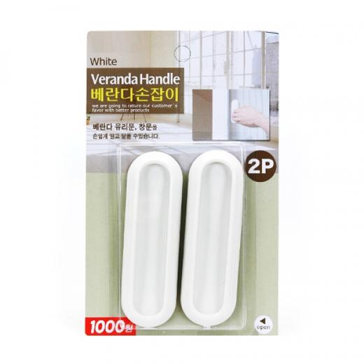 Daiso Window handle 大创门把手2P窗户把手白色-43287JPY带授权招加盟代理 商品图0