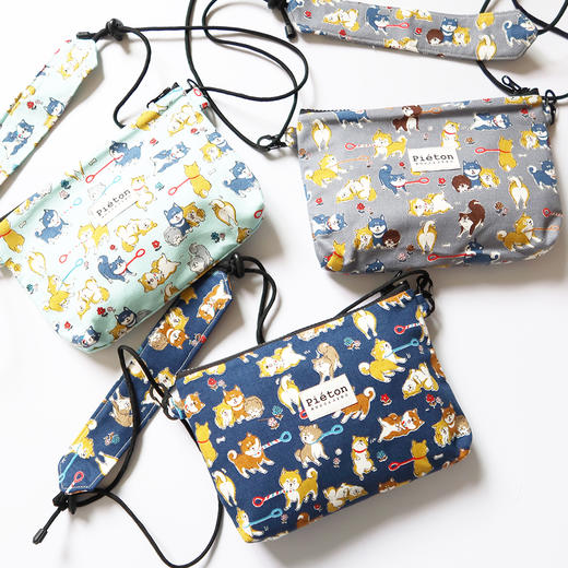 HUJI祤集pieton斜挎包插画拒否柴 商品图3