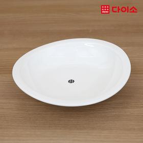 大创餐碗 Daiso bowl TS纯白色圆形陶瓷碗（约22.5CM）-62362JPY带授权招加盟代理
