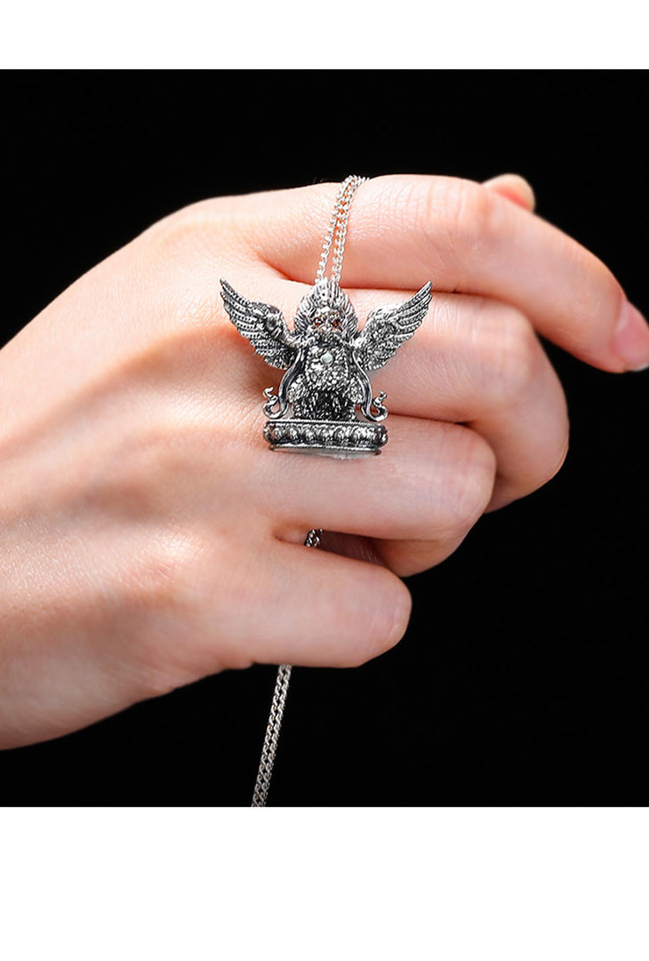 现货热卖达尔玛巴拉首发足银大鹏金翅鸟挂坠吊坠不一