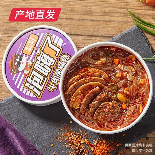 【自嗨锅】泡嗨了牛肉酸辣粉126g*6桶  商品图0