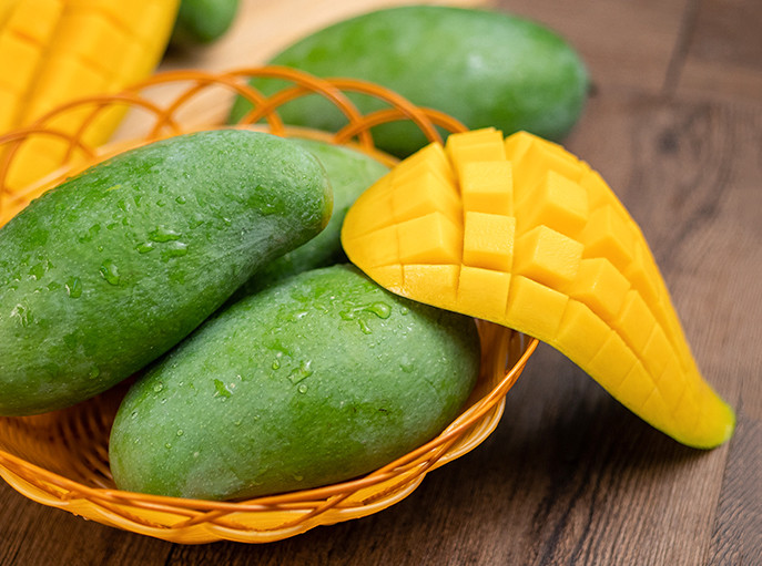 桂七香芒 | 产自"中国芒果之乡",果肉甜嫩软糯,肉厚核薄