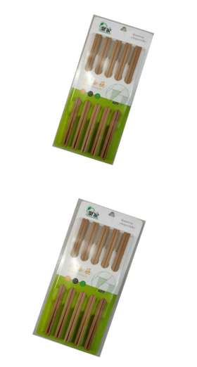 聚家无漆筷10双装*1板(1113745)