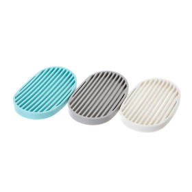 Modern house Silicone soap dish-GREY 硅胶皂碟-灰色JPY带授权招加盟代理