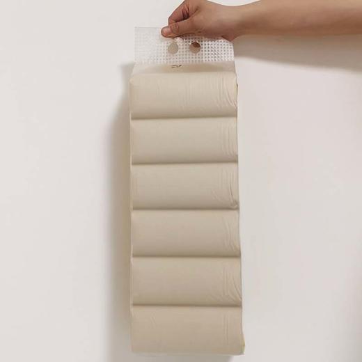 港兴竹浆本色亲肤系列卫生纸12卷750g*2提(1002011) 商品图2