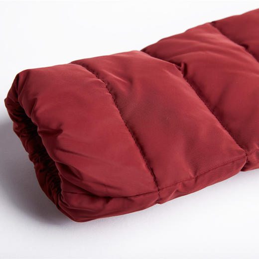 EITIE爱特爱冬季款时尚简约优雅纯色气质短款羽绒服3811534D 商品图3