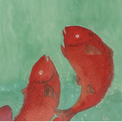 贾宽艺术复制画《鸿运满堂》/画芯尺寸88*146cm/已装框