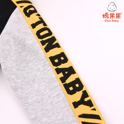 棉果果春秋季男童大毛圈抓绒圆领卫衣M312180220501 商品图4