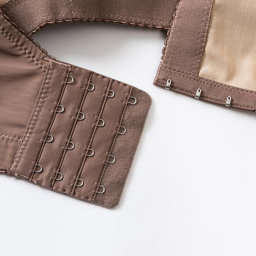 皇家丽美性感蕾丝无钢圈记忆棉聚拢舒适调整型收副乳小胸显大复古文胸WWJ58-3 商品图4