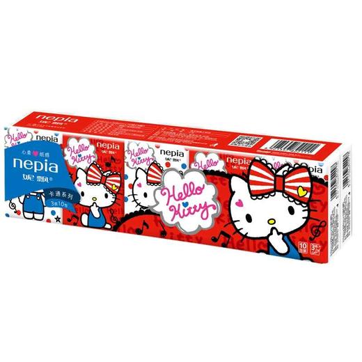 妮飘 迷你纸手帕*10（凯蒂） 商品图0