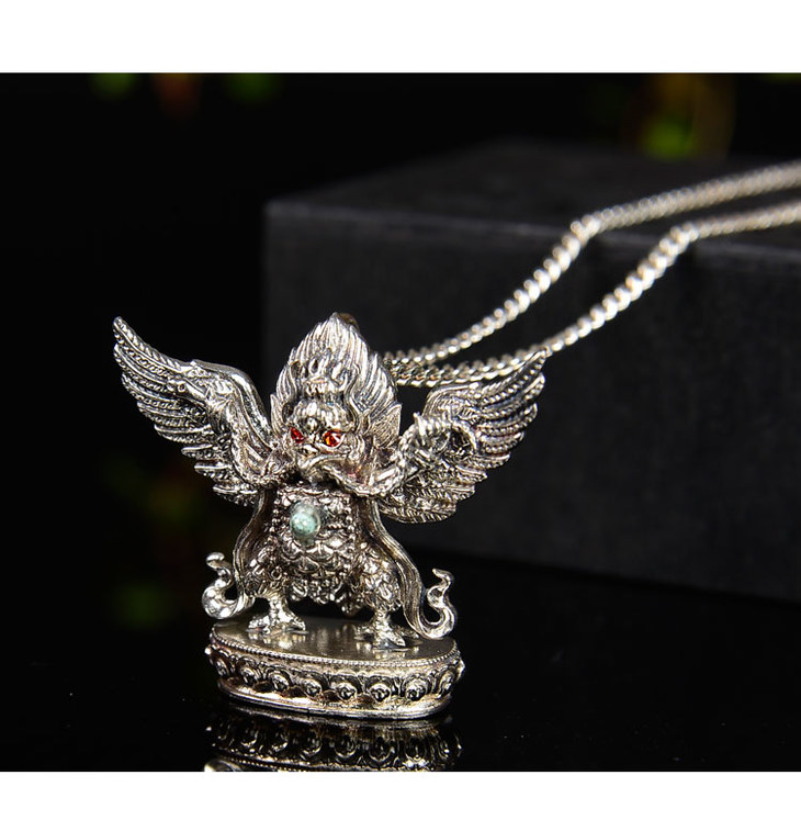 现货热卖达尔玛巴拉首发足银大鹏金翅鸟挂坠吊坠不一