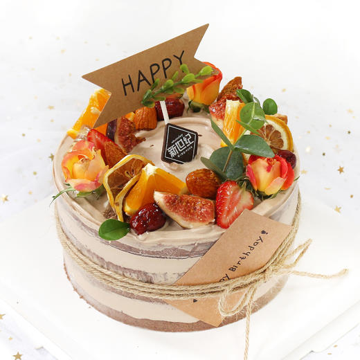 【裸蛋糕】梦中的花园（自提返红包） 商品图0