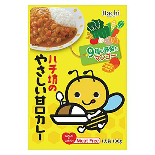 哈奇 蔬菜咖喱酱（甜口）130g 商品图0