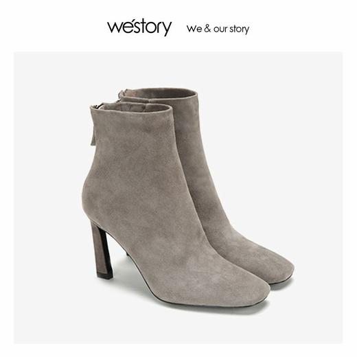 westory羊皮高跟时装高跟冬季新品W284S80091 商品图2
