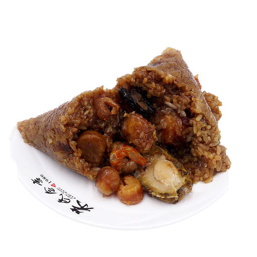 【云优选】厦门1980烧肉粽 鲍鱼瑶柱粽200g*4个手提袋装配4包甜辣酱 商品图4