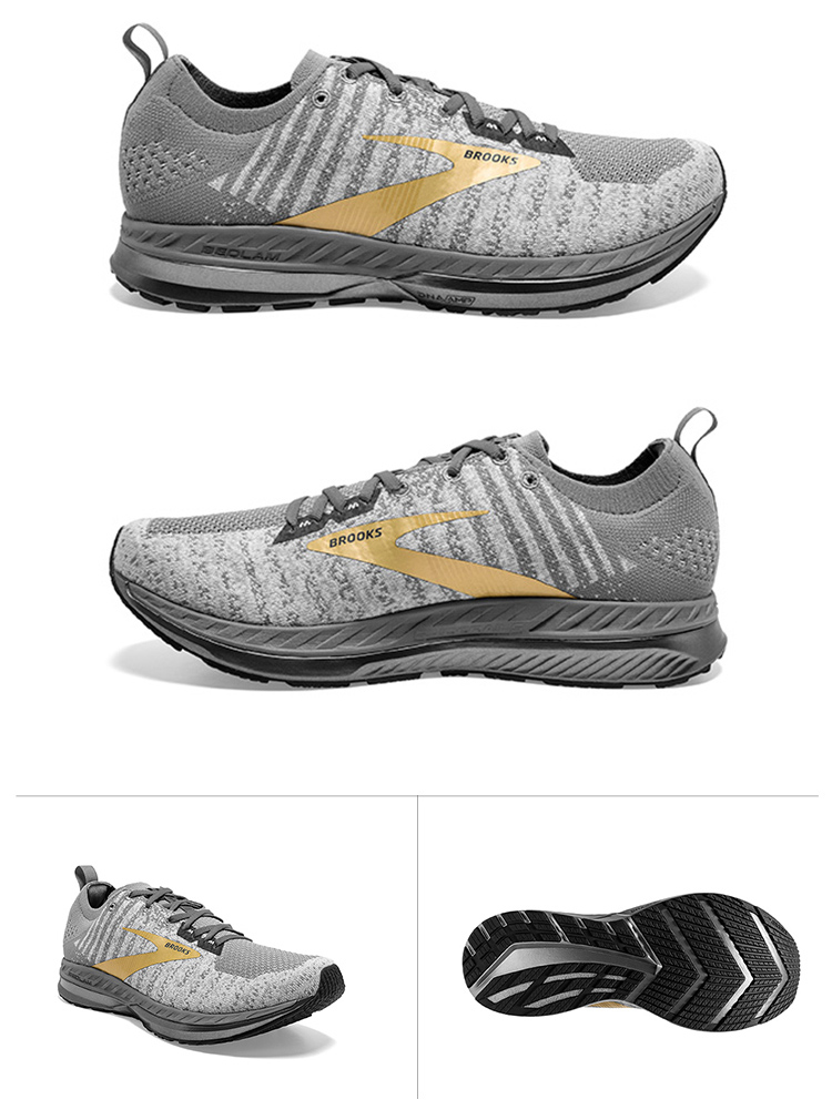 双11提前购 现货brooks布鲁克斯bedlam男2疯狂稳定支撑透气跑鞋马拉松