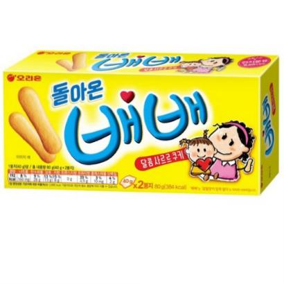 오리온 돌아온배배80g 商品图0