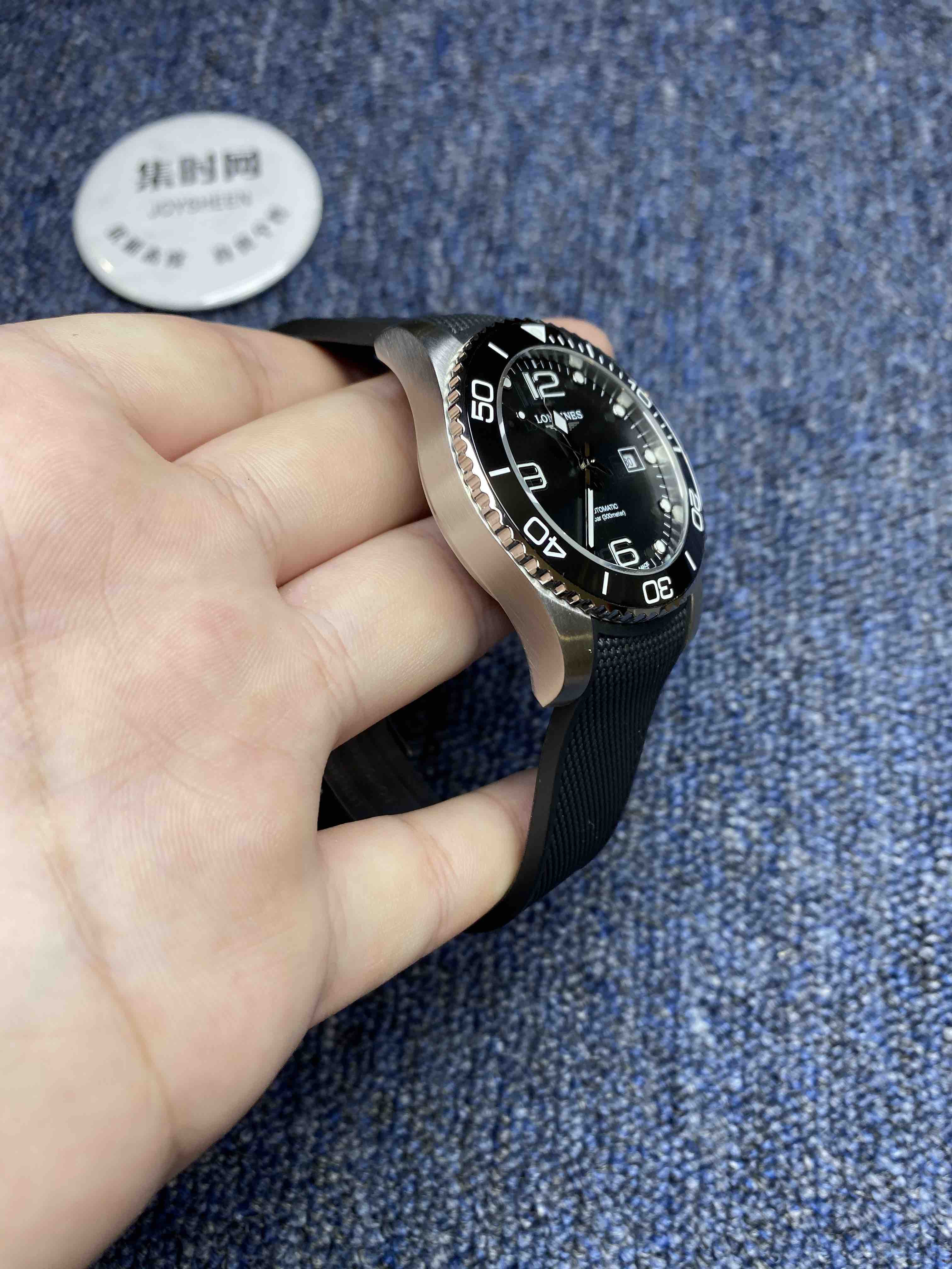 独家品质 浪琴康卡斯系列 胶带款 男士机械腕表机芯:搭载原装进口西铁