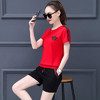SP-XD8266夏季新款小蜜蜂短袖短裤两件套运动装 商品缩略图4