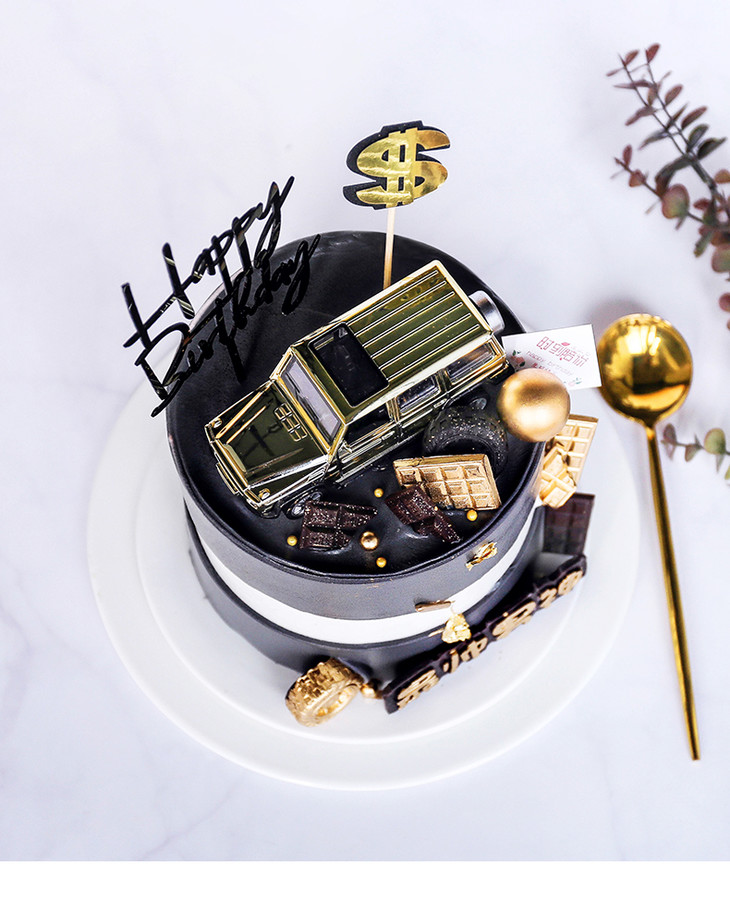 【送给最帅男神】帅气欧巴-水果夹心奶油网红蛋糕