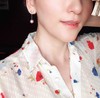 CHIC系列 18K镶钻石和淡水“爱迪生”珍珠 耳坠 商品缩略图3