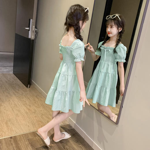 AB-K依BB女童网红2020新款夏季洋气小女孩公主裙 商品图3