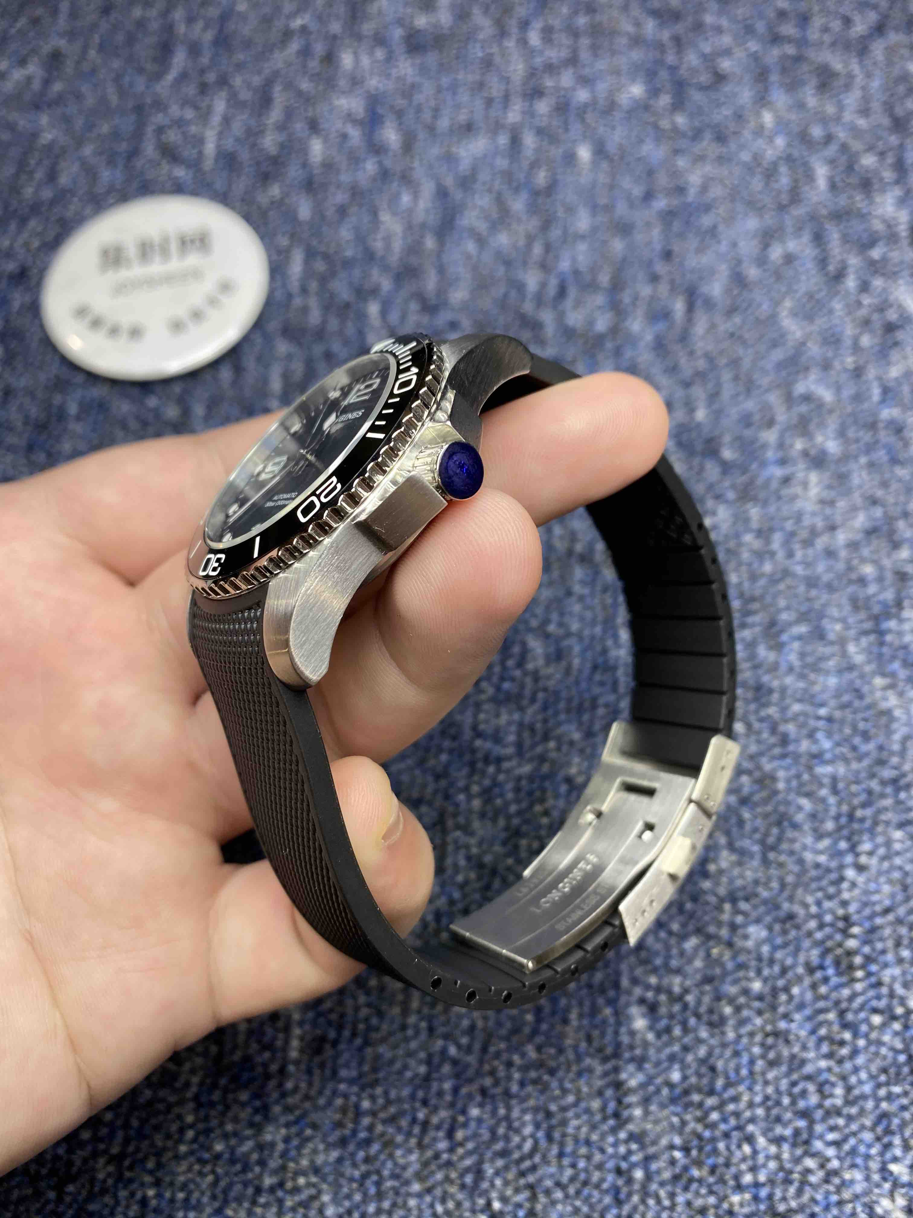 独家品质 浪琴康卡斯系列 胶带款 男士机械腕表机芯:搭载原装进口西铁