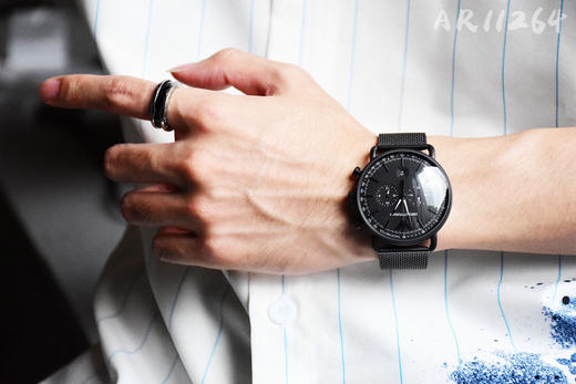 原单渠道货阿玛尼armaniar11264机芯原装石英机芯表壳316l精钢表镜