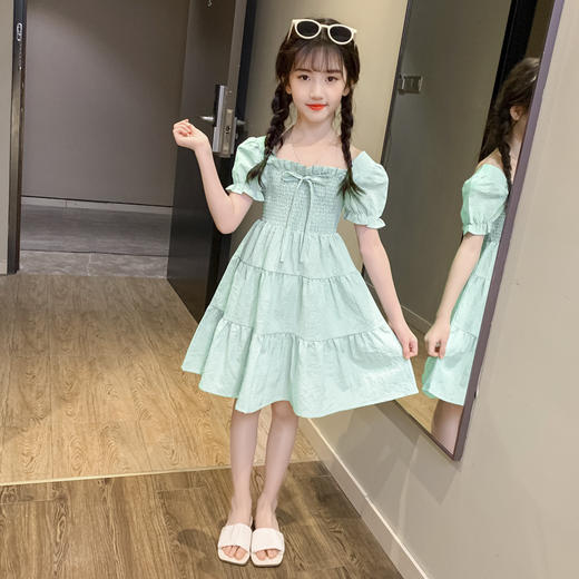 AB-K依BB女童网红2020新款夏季洋气小女孩公主裙 商品图1