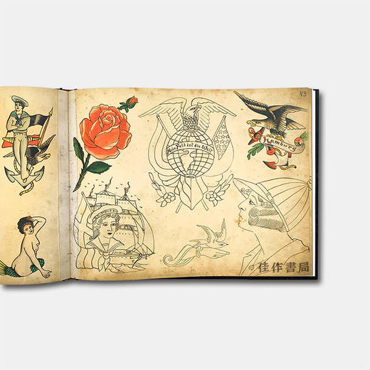 Christian Warlich: Tattoo Flash Book 文身 商品图4