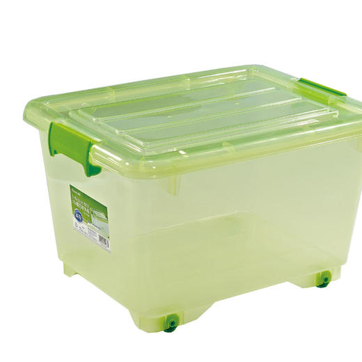 茶花55L大容量透明整理箱35L收纳箱储物箱2825/2824 商品图2