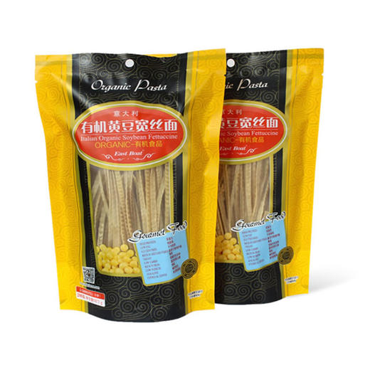有机认证 意大利有机黄豆细丝面条 无麸质 满百包邮 商品图3