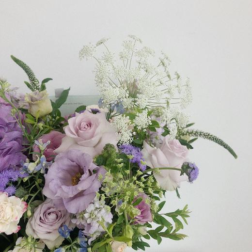 花艺 莫兰迪蕾丝花盒 商品图2