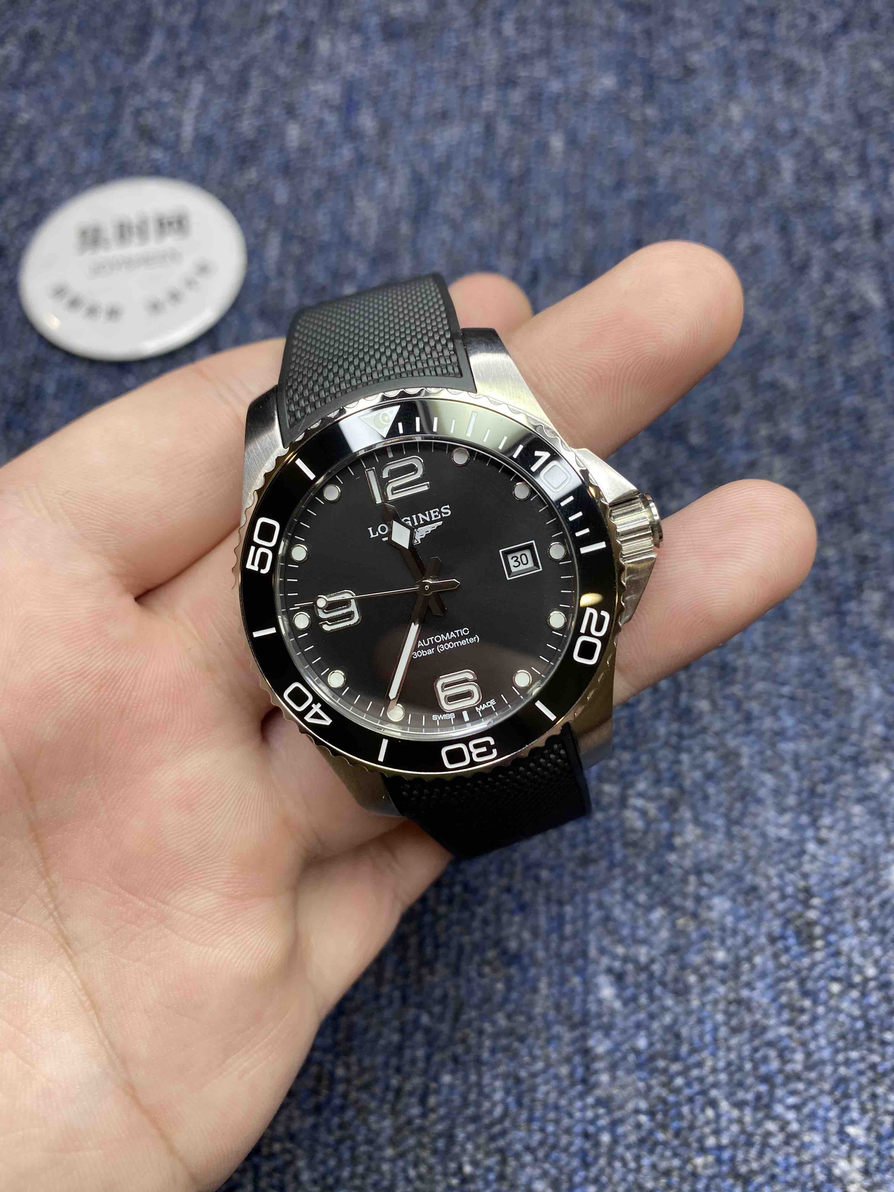 独家品质浪琴康卡斯系列胶带款男士机械腕表机芯搭载原装进口西铁城全