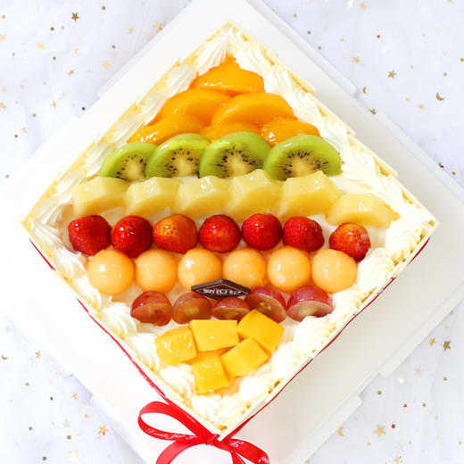 【水果蛋糕】水果派对(2.5磅起订)(自提返红包) 商品图1