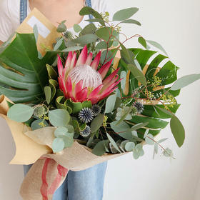 花艺  帝王花束