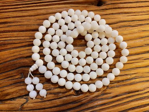 108颗白贝壳佛珠念珠男女款手链佛珠 商品图5
