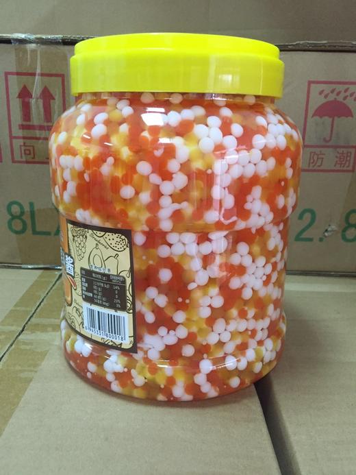 明珠/彩珠 2.8L/桶    三色晶球寒天晶球 商品图0