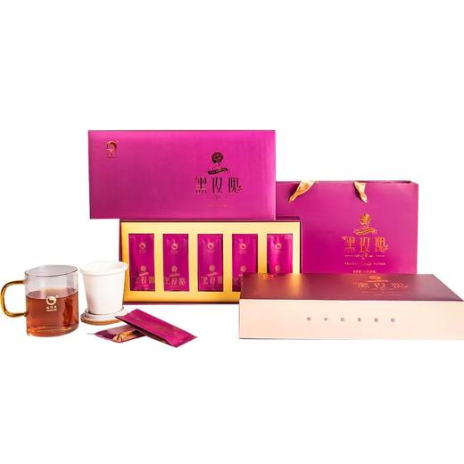 安化黑茶大师茶 黑玫瑰礼盒装100g心形颗粒25小袋 商品图0