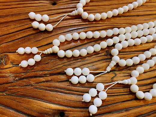 108颗白贝壳佛珠念珠男女款手链佛珠 商品图8