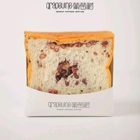 黑芝麻红豆吐司