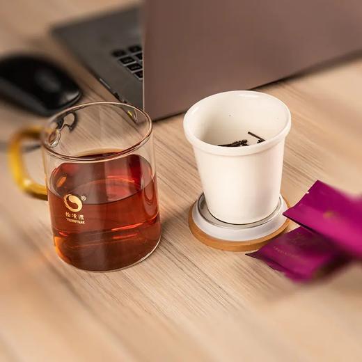 安化黑茶大师茶 黑玫瑰礼盒装100g心形颗粒25小袋 商品图3