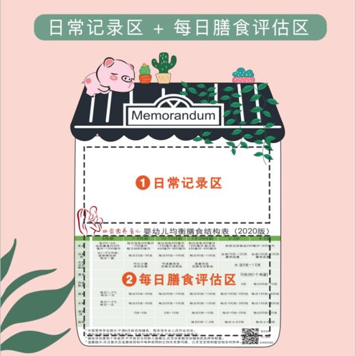 VIP会员年费【育儿工具】儿童膳食结构表冰箱贴 、生长曲线表、育儿手册  0-6岁适用 商品图6