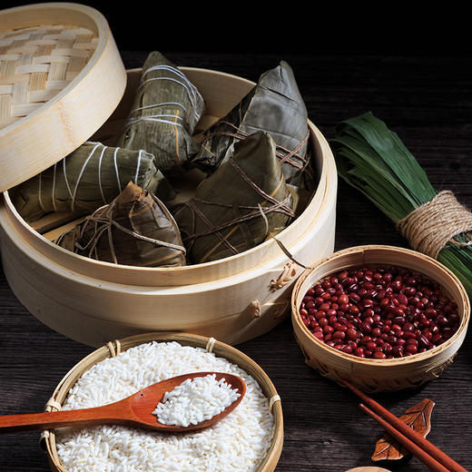 【粽子类】红豆粽150g*4个手提袋装 商品图2