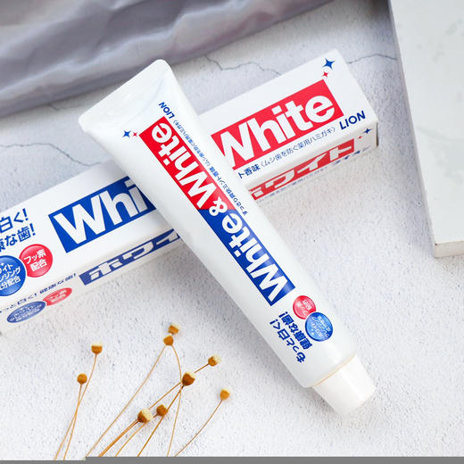日本狮王美白牙膏150g 商品图4