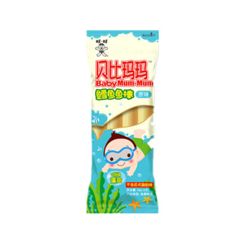 贝比玛玛 鱼肠(鳕鱼味) 48gJPY带授权招加盟代理