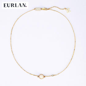 EURLAN.  X系列  玛瑙石项链 优雅白