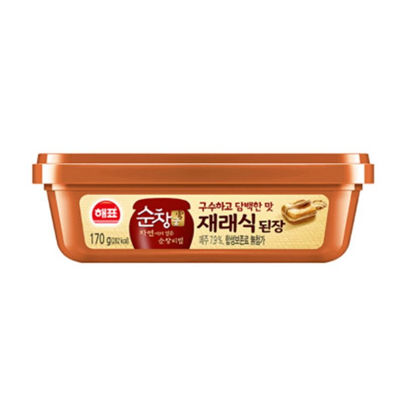 韩国进口思潮海牌传统大酱170g蘸料拌饭酱下饭菜酱拌面酱JPY带授权招加盟代理
