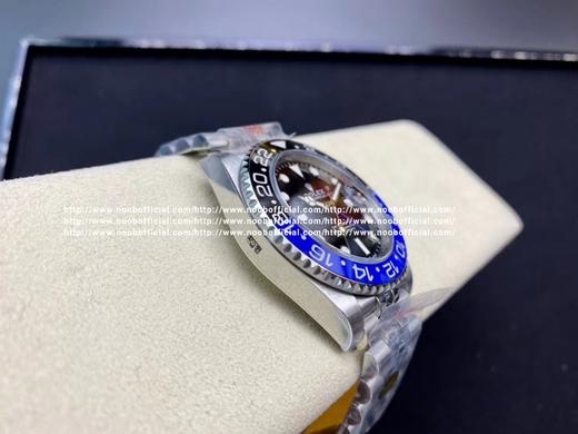 N厂 劳力士 格林尼治 GMT 黑蓝陶瓷圈，采用高科技电镀字体，用不褪色.正品一致的904L钢材五珠钢带，正品一致的GMT针在第二层并通过快调时间来调整日历，40x13mm，3285自动机械机芯 商品图5