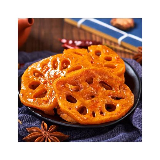 零零亲108G炭秘卤藕丁 黑鸭味 商品图1